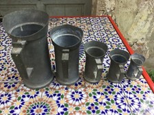 Set boccali peltro pesi - set,