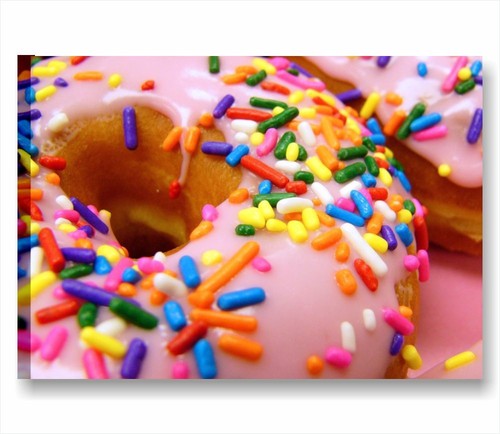 Quadro bar donuts quadri - quadro,