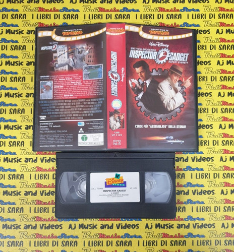 Vhs film inspector gadget 2003 - film,