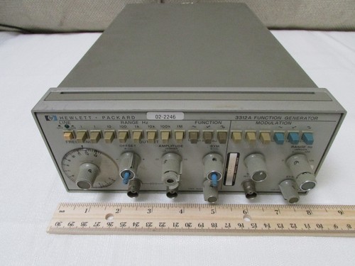 Generatore funzioni hewlett - generatore,