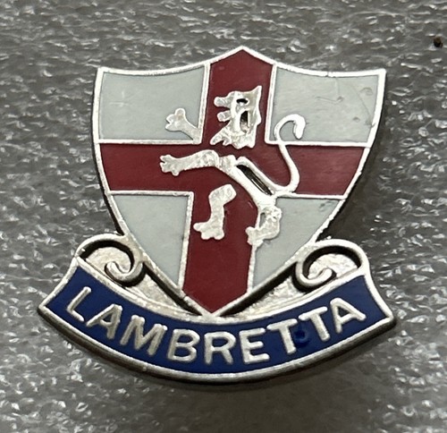 Very rare lambretta enamel - lambretta,