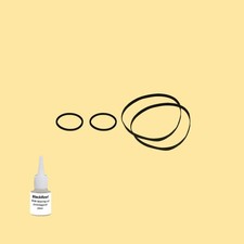 Cinghia Olio = Kit 5 per Sony TC-WR 870 Cassette Deck