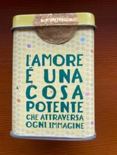 SCATOLA DI  LATTA PASTIGLIE