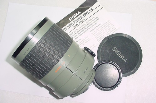 Teleobiettivo specchio sigma - teleobiettivo, a