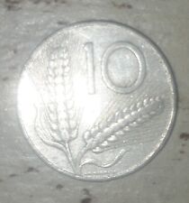 MONETA 10 LIRE 1953 SPIGA SPIGHE DI GRANO REPUBBLICA ITALIANA CIRCOLATA