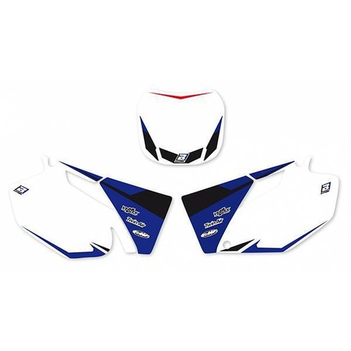 Kit adesivi portanumero - portanumero, yamaha