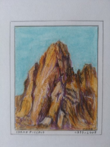 Tecnica mista montagna corno - tecnica,
