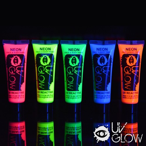 Glow neon viso - uv,