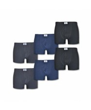 6 pezzi di boxer uomo in cotone elasticizzato BXR-EL02
