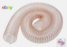 TUBO FLESSIBILE IN TPU PER ASPIRAZIONE CON SPIRALE IN ACCIAIO DIAM da 50 a 120mm