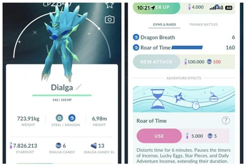 Pokémon shiny dialga - pokémon,