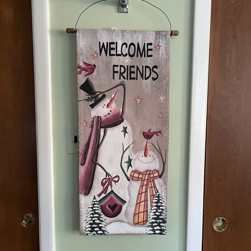 Welcome friends pupazzo - welcome,