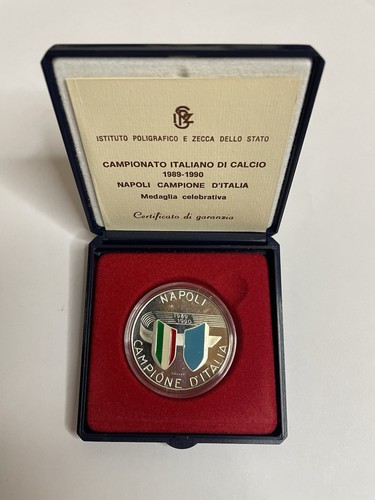 Medaglia celebrativa napoli - medaglia,