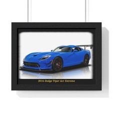 Splendido poster Dodge Viper