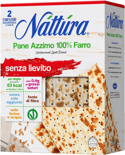 Pane azzimo farro - pane,