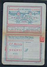 BUSTA LETTERA POSTALE B.L.P