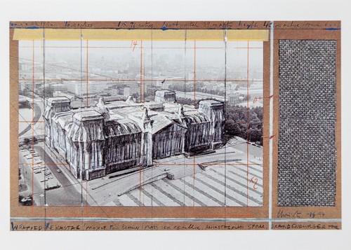 Cartolina artistica christo - artistica,