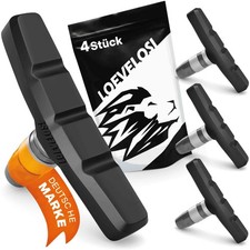 Ganasce freno V-Brake 2 paia LOEVELOSI set pastiglie freno bicicletta freno a V pastiglie freno