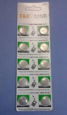 10 BATTERIE A BOTTONE PILE AG10 = LR1130 -389 -SR54 -SR1130 -LR54