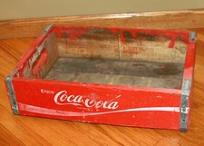 Vintage Enjoy Coca-Cola wood