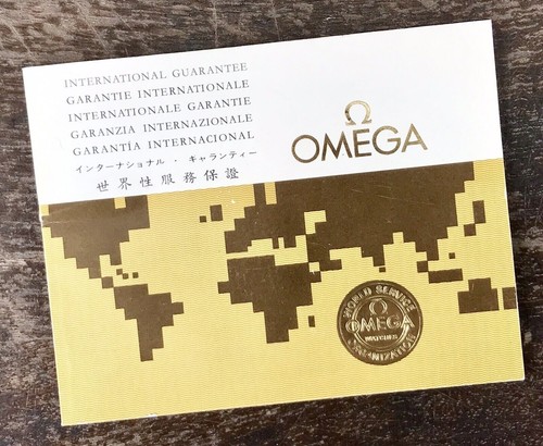 Omega guarantee certificate - guarantee,