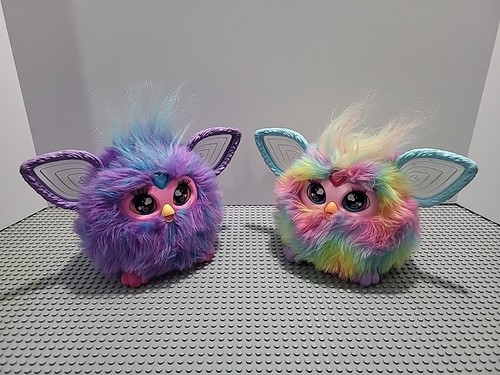 Orecchie furby 2023 viola blu - orecchie,