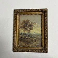 Dipinto olio su cartoncino