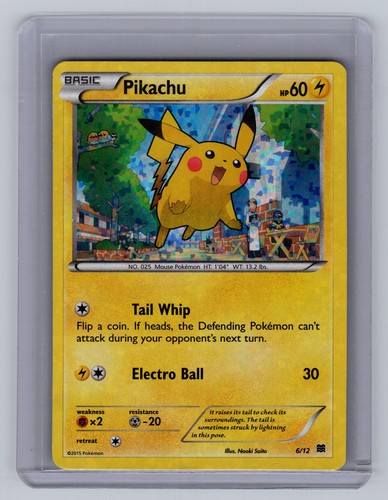 Pikachu 006 012 holo promo - 006/012,