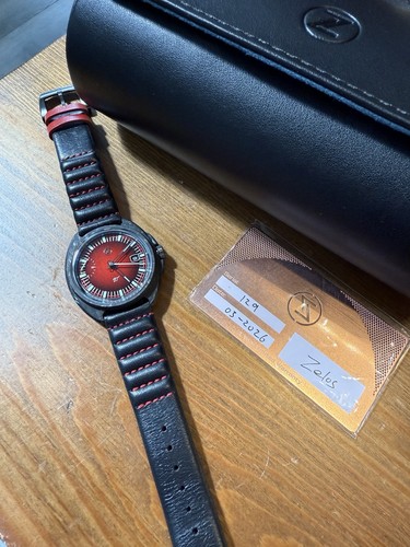 Orologio uomo zelos carbon - uomo,