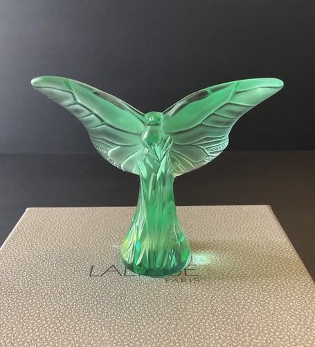 Lalique mint green - green, butterfly