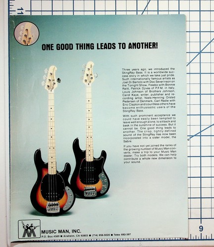 Vintage music man stingray - vintage,