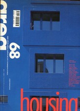 Area 68. Rivista di architettura e art del progetto. gennaio-febbraio 2004. Hous