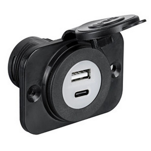 Usb presa incasso doppia - usb,