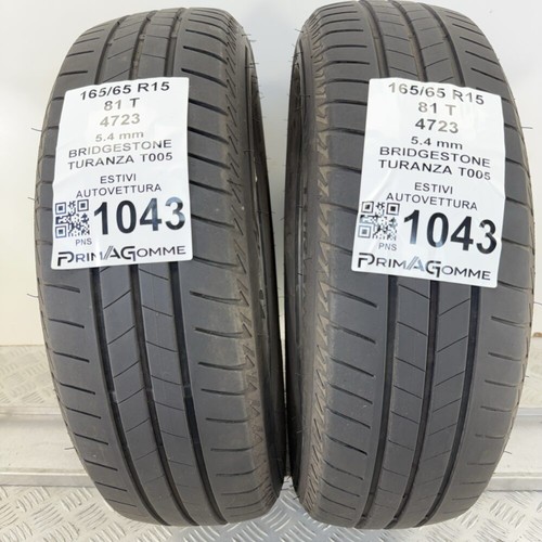 Gomme usate 165 r15 - usate,