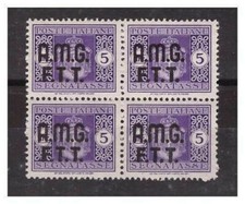 TRIESTE A -  1947   SEGNATASSE