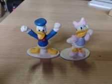 DISNEY 2 PERSONAGGI IO PAPERINO E PAPERINA TOPPER NESTLE' ANNI '90 CEREALI