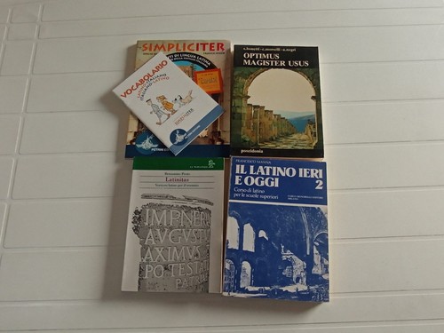Lotto quattro libri - , latino