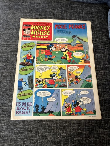 Mickey mouse weekly comic - mouse, 8