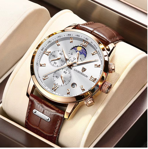 Orologio uomo lige cronografo - orologio,