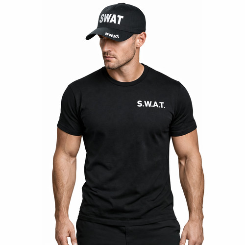 Shirt uomo swat - swat, polizia
