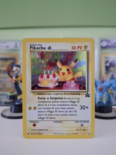 Pokèmon pikachu compleanno - pikachu, di