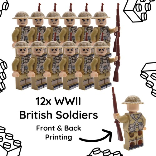 None lego ww2 soldatini - ww2,