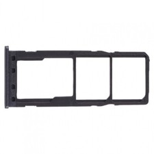 Bandeja Sim Per Samsung Galaxy M10 Adattatore Scheda Micro Sd Dual Nero