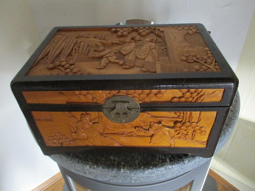 Antico baule acero con - antico,