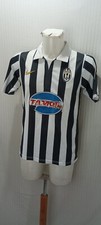 Articolo e1990 t-shirt uomo Nike calcio Juventus bianco nera, taglia S, misure s