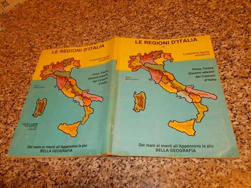 Album regioni italia - regioni, d'italia