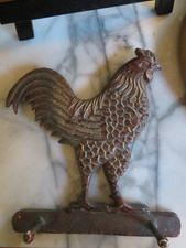 Cast Iron Rooster Double Wall