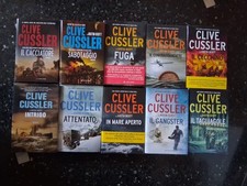 CLIVE CUSSLER Serie Completa Isaac Bell 10 Libri Gangster Tagliagole Mare Aperto