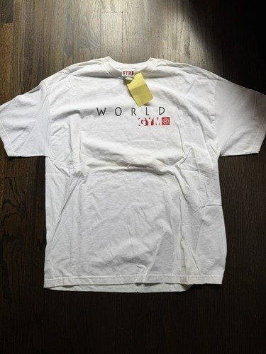 Shirt vintage world - gym, aged