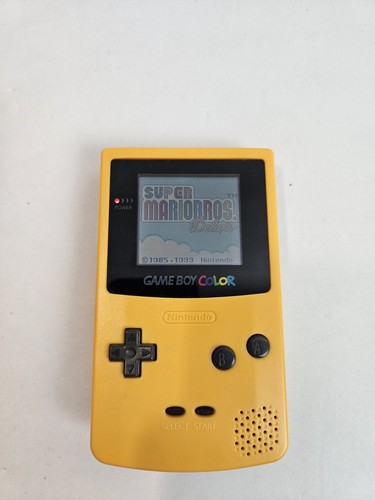 Game boy color giallo - game,